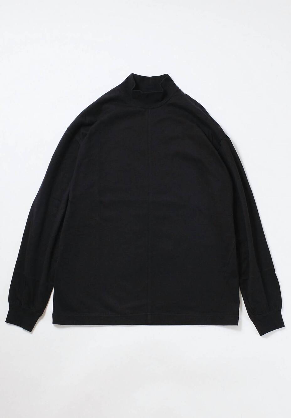 NEW ISSEY MIYAKE men's homme plisse turtleneck top in black